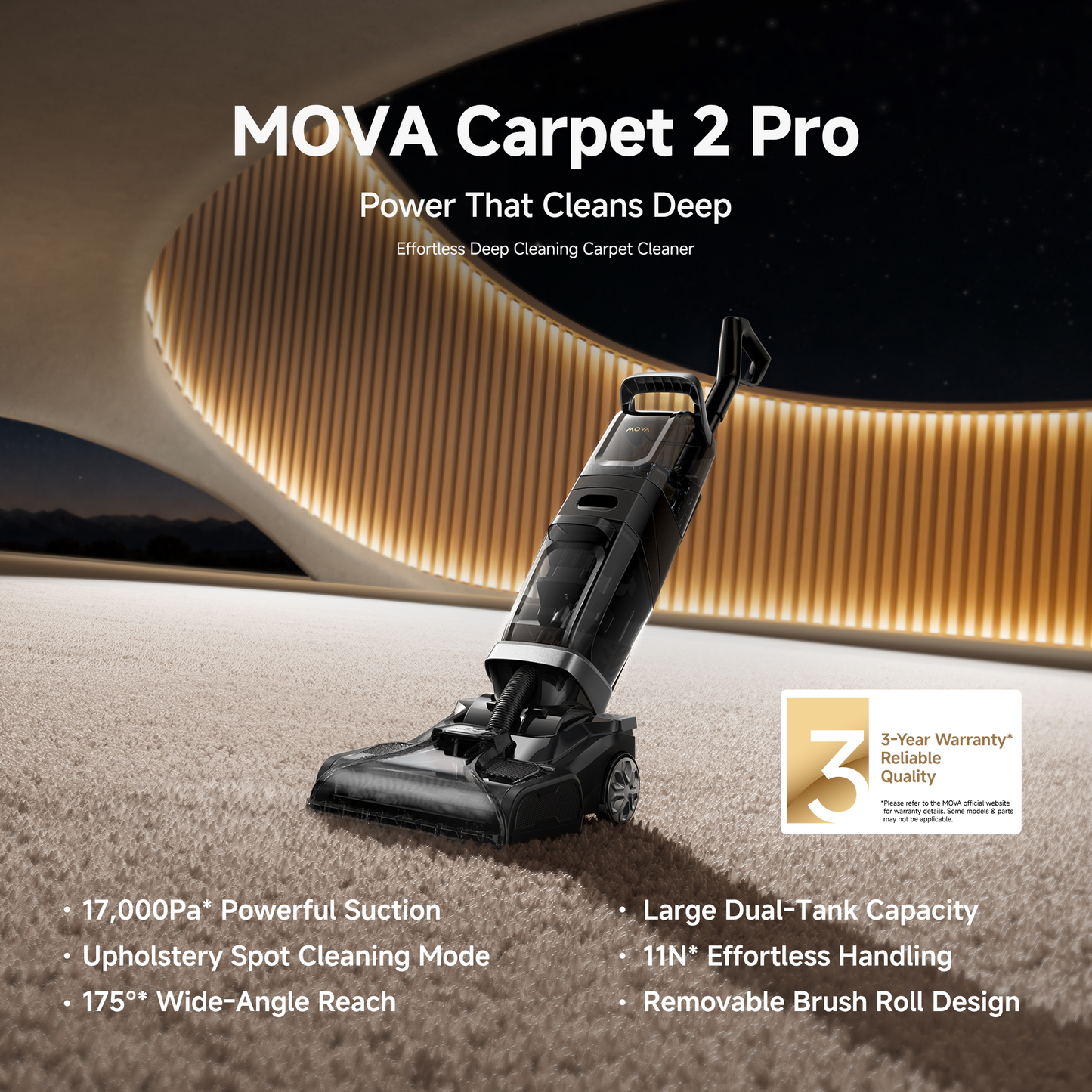 Mova X2 Pro Carpet Cleaner