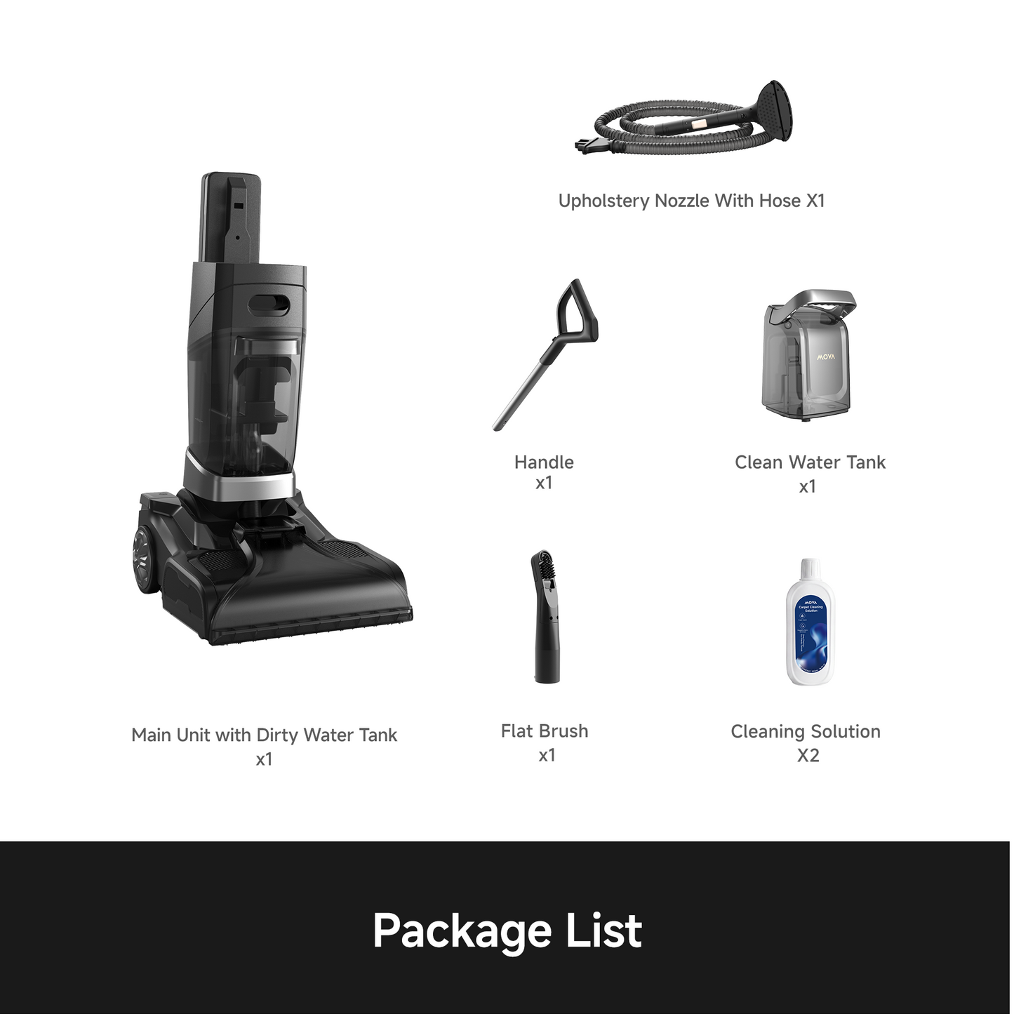 Mova X2 Pro Carpet Cleaner
