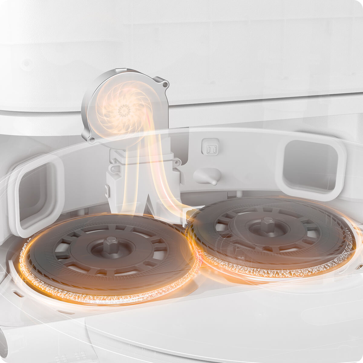 Hot Aired Mop Drying