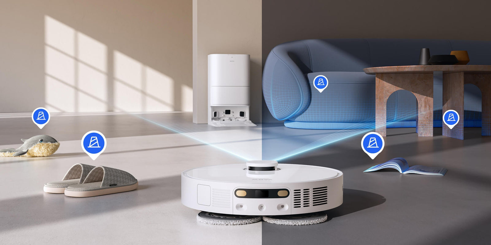 Single Line Laser Obstacle Avoidance