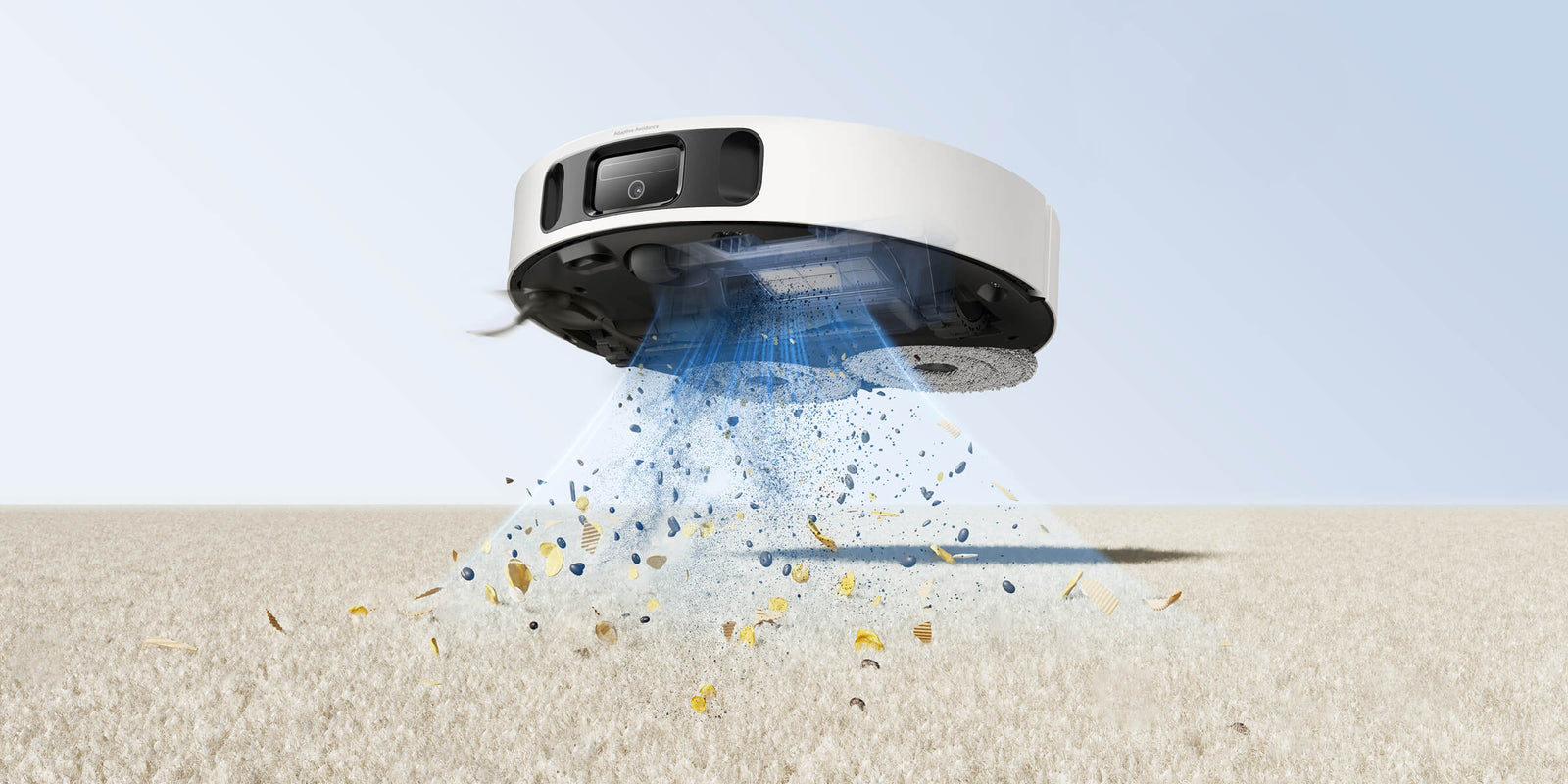 Adjust Suction Automatically to Match Messes