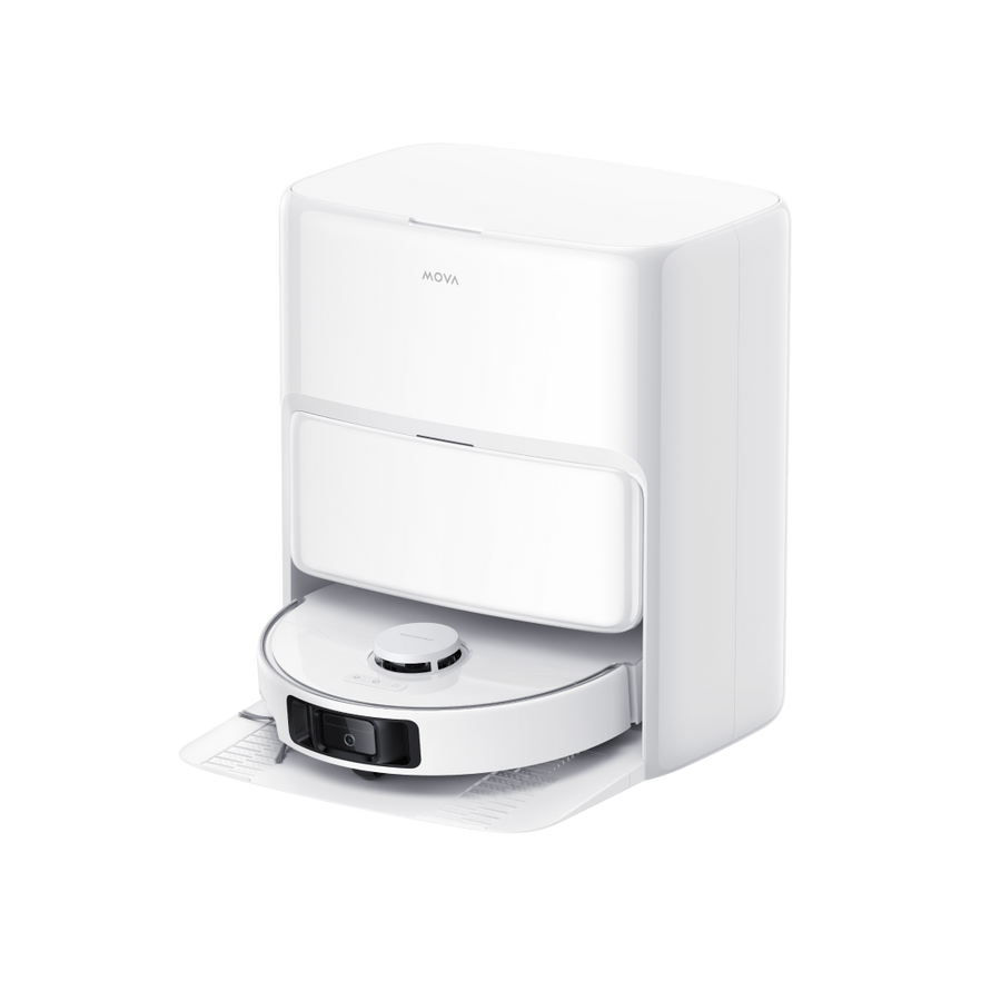 mova p50 ultra robot vacuum white with station