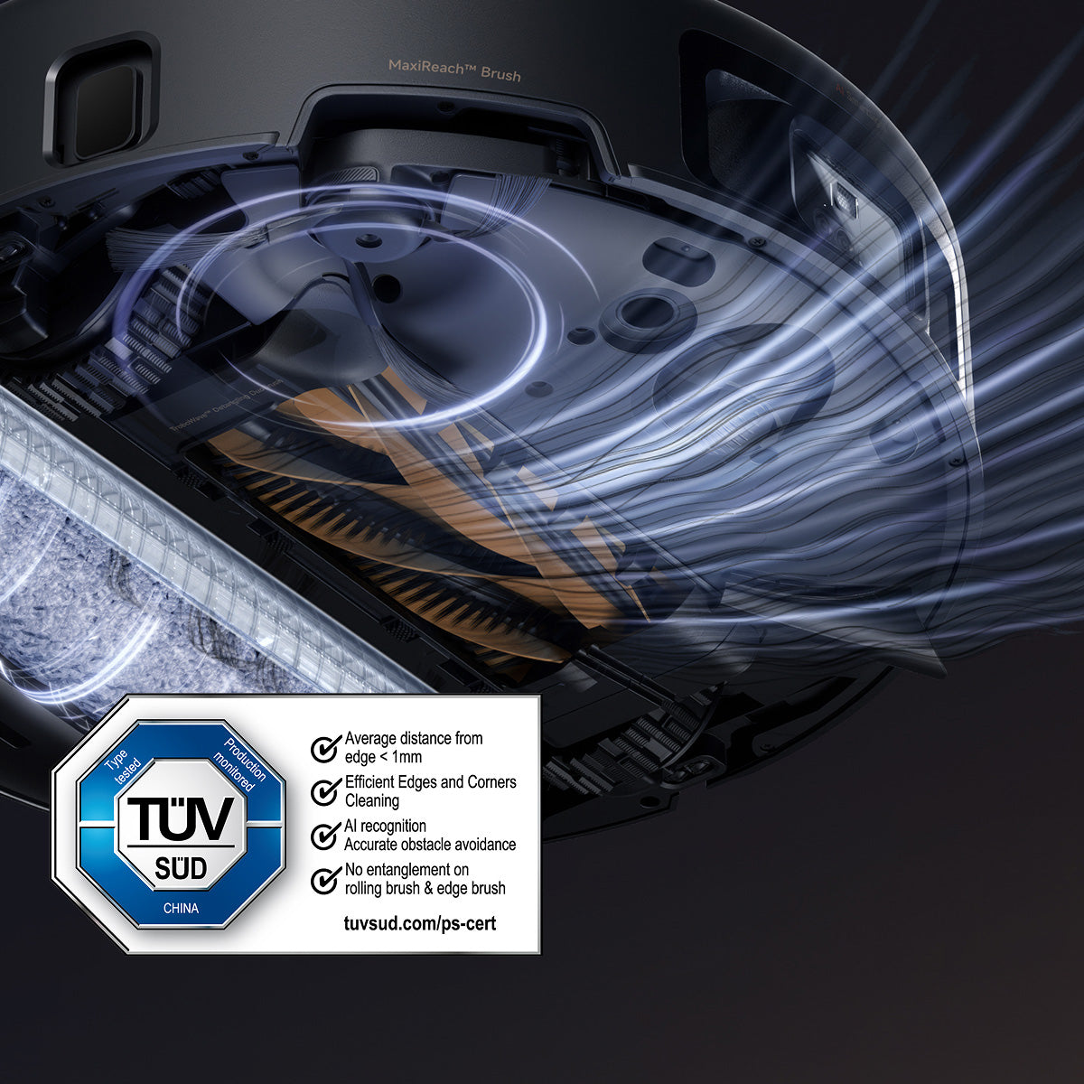 Anti-tangle TroboWave™ DuoBrush Double Action, Half Hassle
