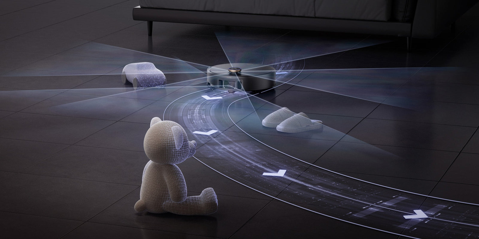 360° Mapping &amp; Smart Spot Cleaning