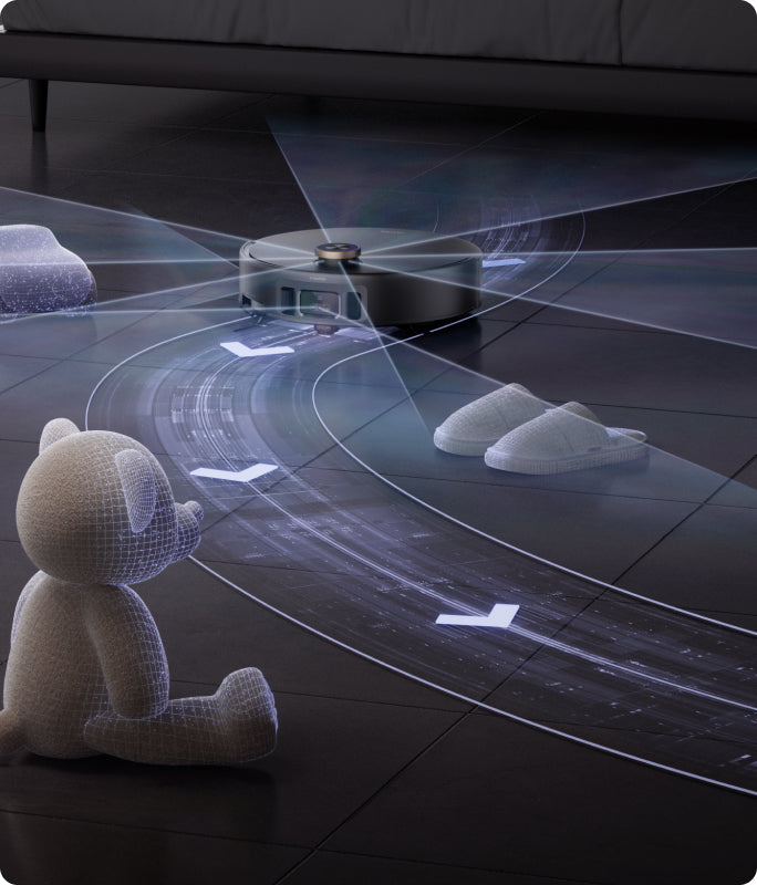 360° Mapping &amp; Smart Spot Cleaning