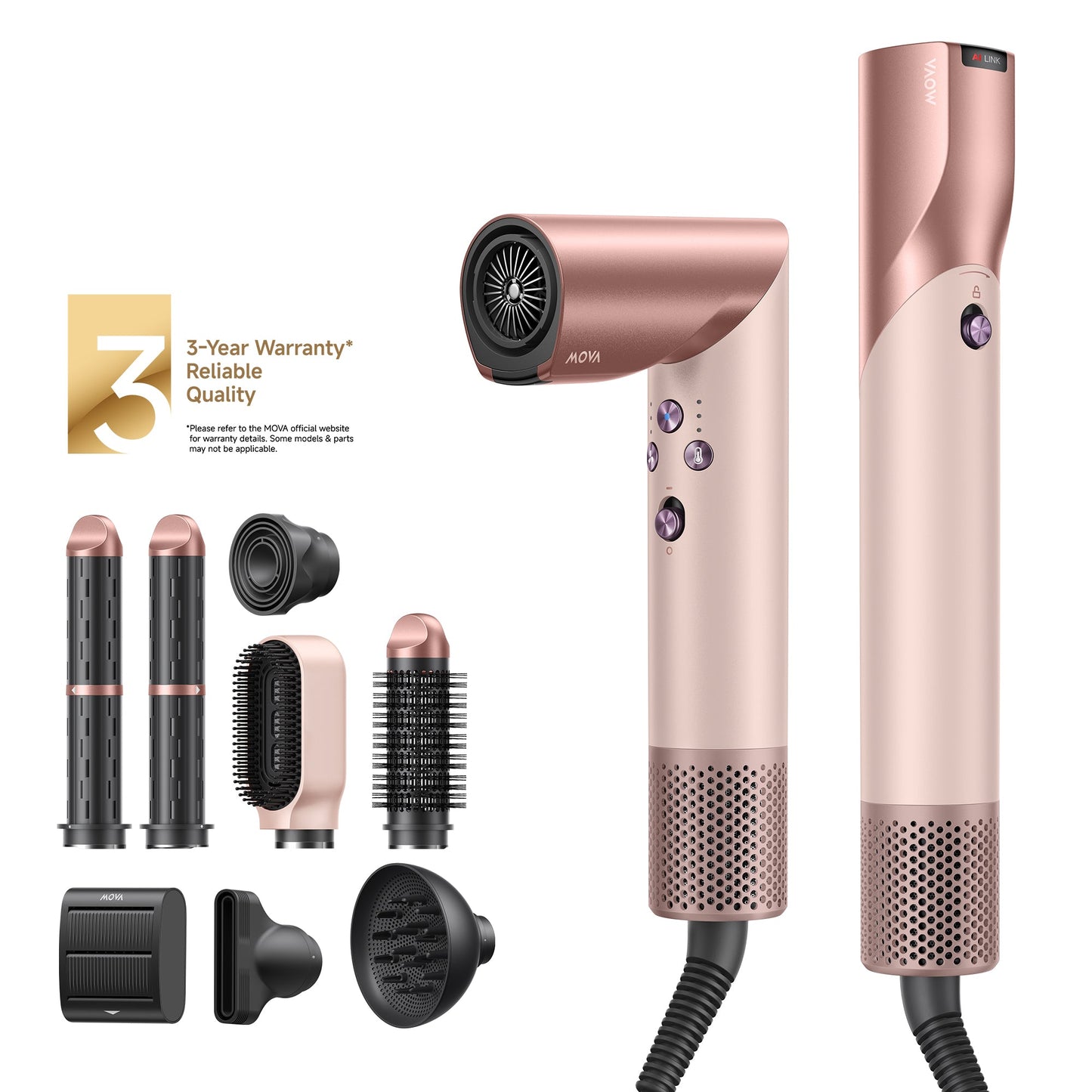 Master 10 Hair Dryer & Styler Silver